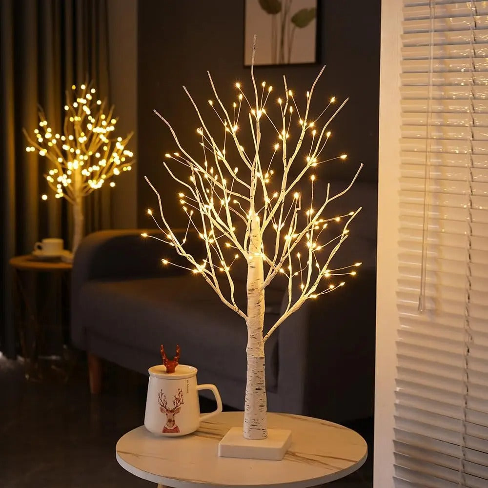 Christmas LED Birch Tree Lights